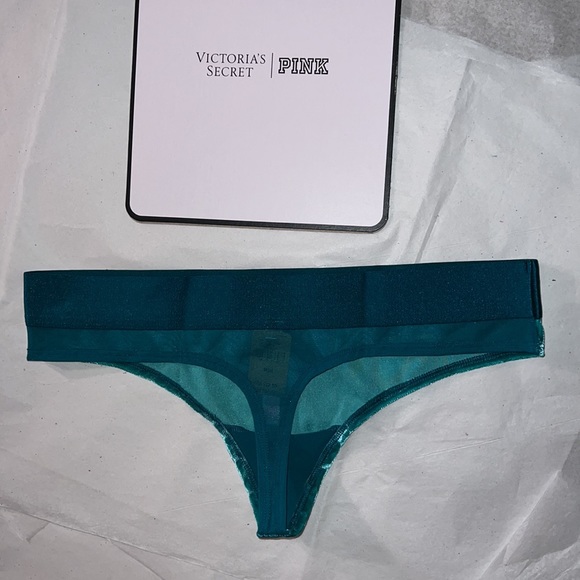 (M) UNISEX Victoria’s Secret Velvet THONG Underwear - Picture 7 of 14
